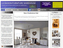 Tablet Screenshot of lamaisonfurniture.co.uk